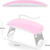 Mała Lampa UV LED Do Utwardzania Paznokci Hybrydy Żele USB Lampka Manicure