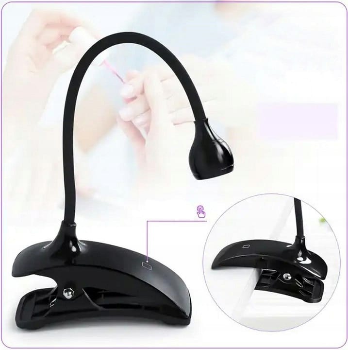 Mała Lampa UV LED Do Utwardzania Paznokci Hybrydy Żele USB Lampka Manicure