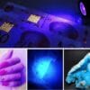 Mała Lampa UV LED Do Utwardzania Paznokci Hybrydy Żele USB Lampka Manicure