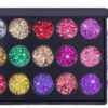 Zestaw 15 Kolorów Paleta Cieni Do Powiek Make Up Cienie Makijaż Brokatowe 1
