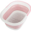 Składane Wiadro Do Masażu Mycia Stóp Nóg Miska Silikonowa Pedicure Wypustki