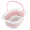 Składane Wiadro Do Masażu Mycia Stóp Nóg Miska Silikonowa Pedicure Wypustki