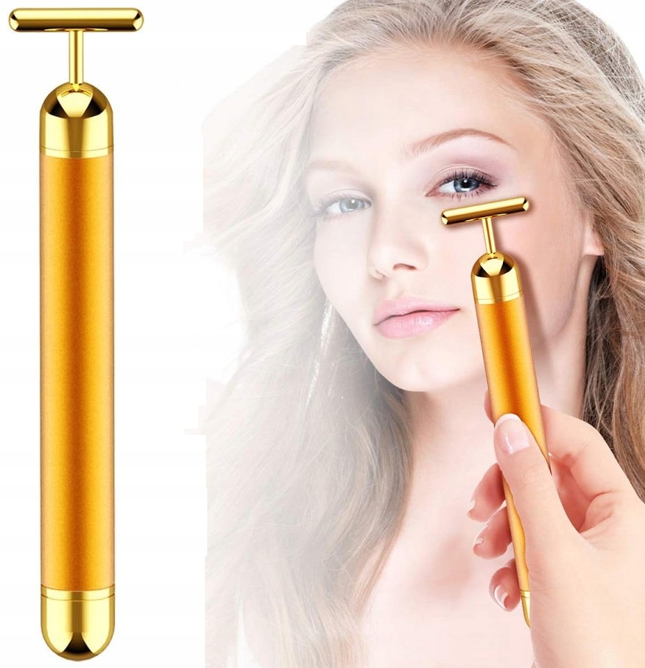 Wibracyjny Masażer Do Twarzy Odmładzający Ujędrniający Lifting Wodoodporny