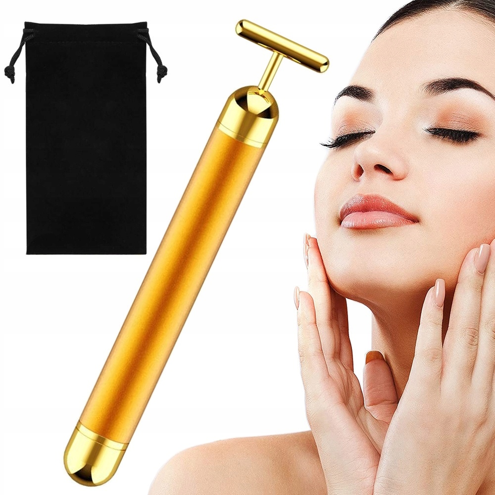 Wibracyjny Masażer Do Twarzy Odmładzający Ujędrniający Lifting Wodoodporny