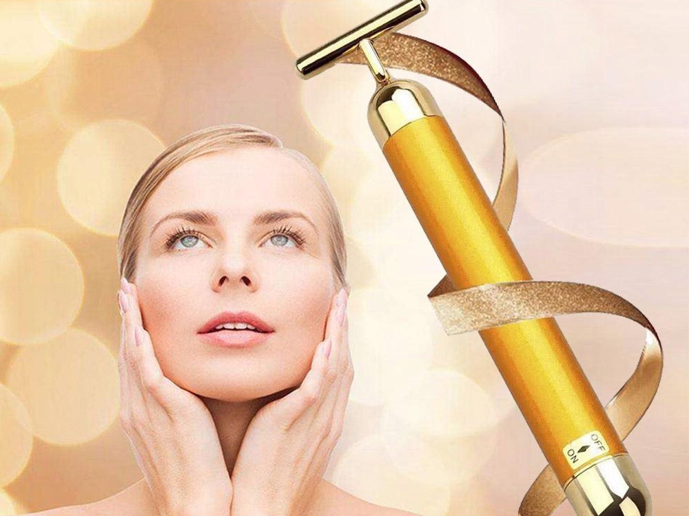 Wibracyjny Masażer Do Twarzy Odmładzający Ujędrniający Lifting Wodoodporny