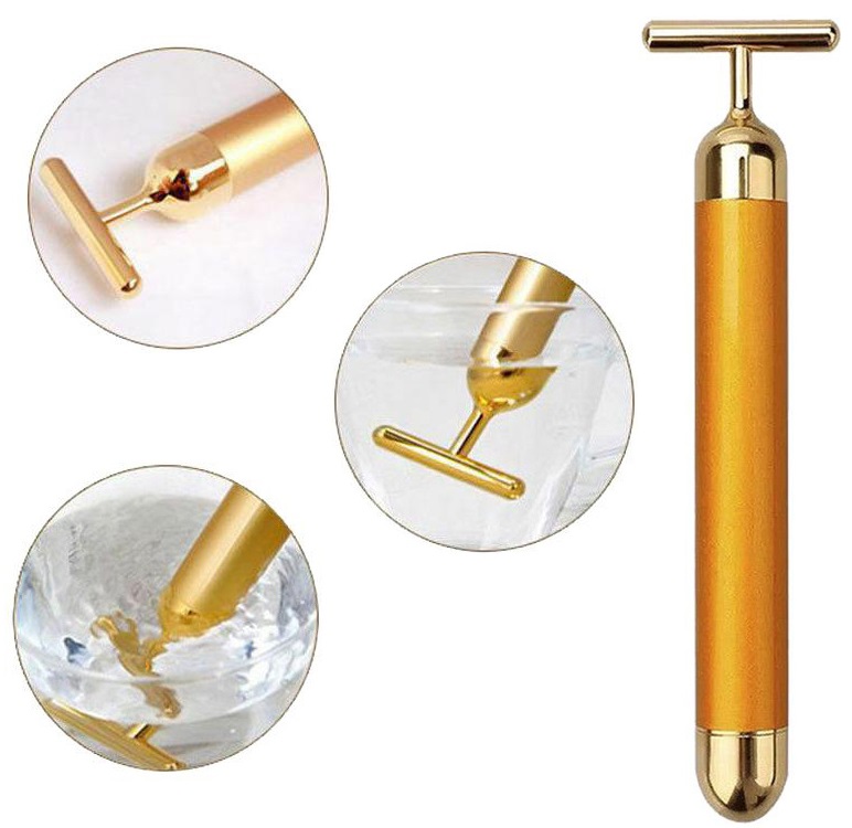 Wibracyjny Masażer Do Twarzy Odmładzający Ujędrniający Lifting Wodoodporny