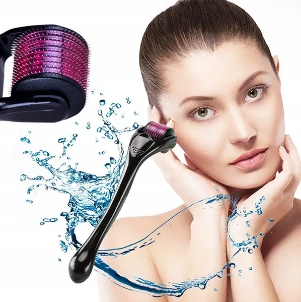 Derma Roller Mezoterapia 540 Zagęszczanie Łysienie Porost Włosów 0,5mm