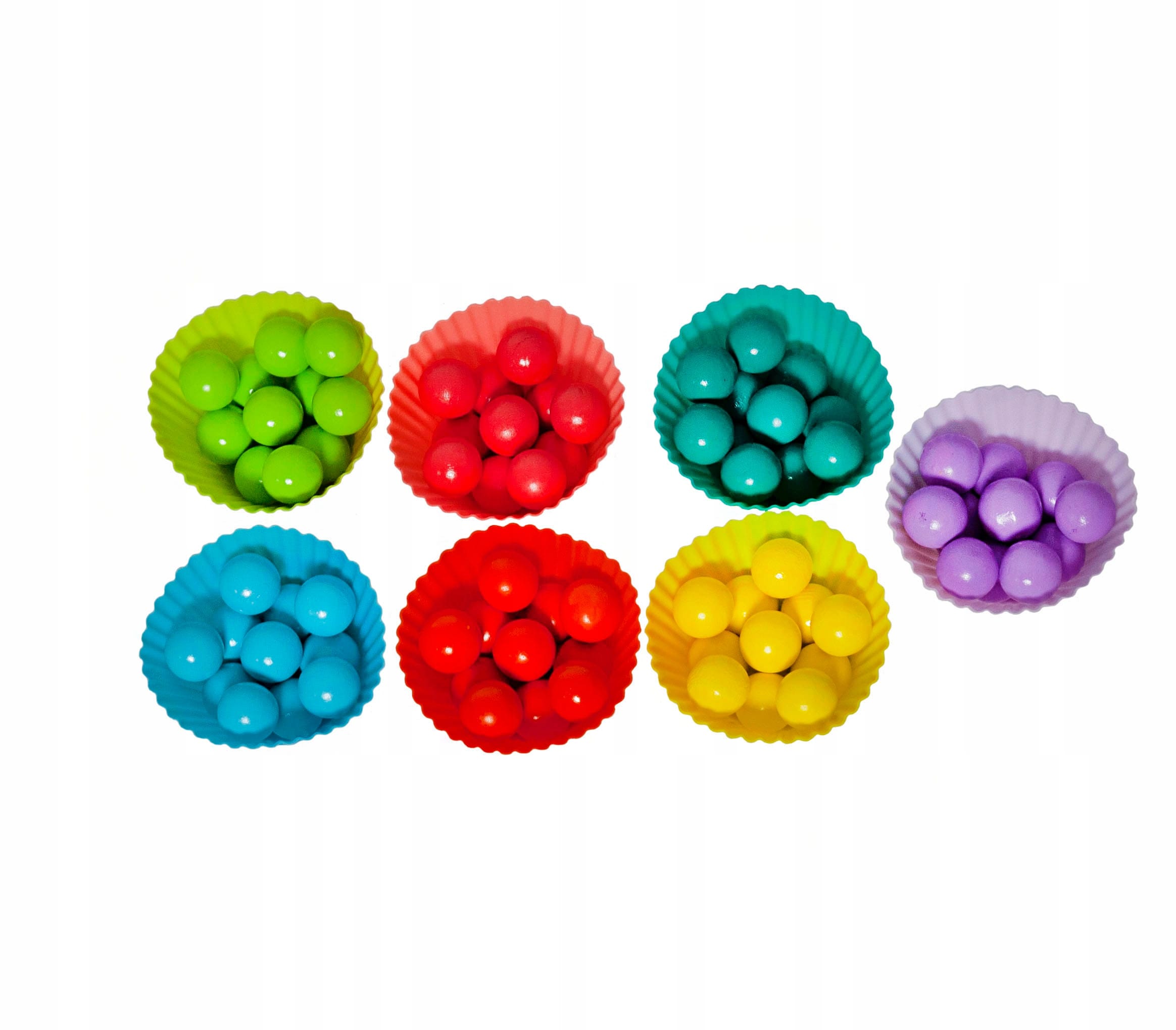 Drewniana Układanka Mozaika Koraliki Kulki Montessori Logarytmiczna Tablica