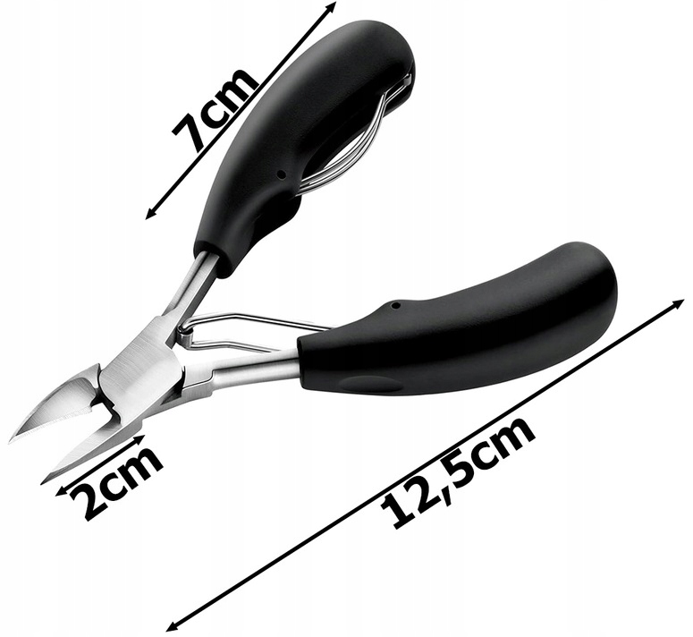 Cążki Do Paznokci Wrastających Grubych Obcinacz Skórek Nożyczki Obcinaczki