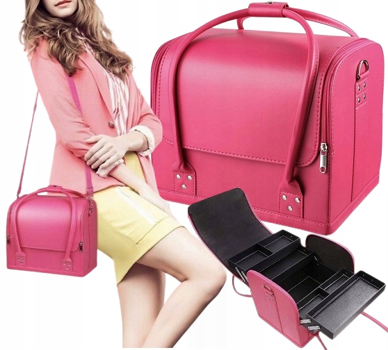 Kuferek Na Kosmetyki Lakiery Kosmetyczny Walizka Damska Organizer