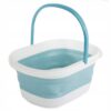 Składane Wiadro Do Masażu Mycia Stóp Nóg Miska Silikonowa Pedicure Wypustki
