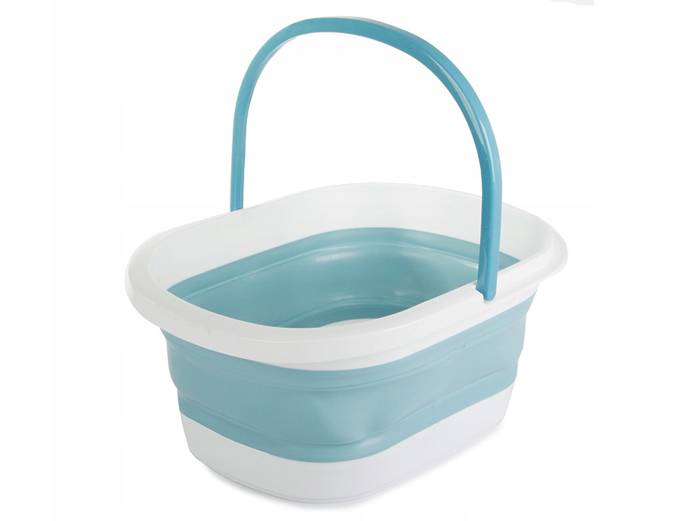 Składane Wiadro Do Masażu Mycia Stóp Nóg Miska Silikonowa Pedicure Wypustki