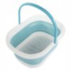 Składane Wiadro Do Masażu Mycia Stóp Nóg Miska Silikonowa Pedicure Wypustki