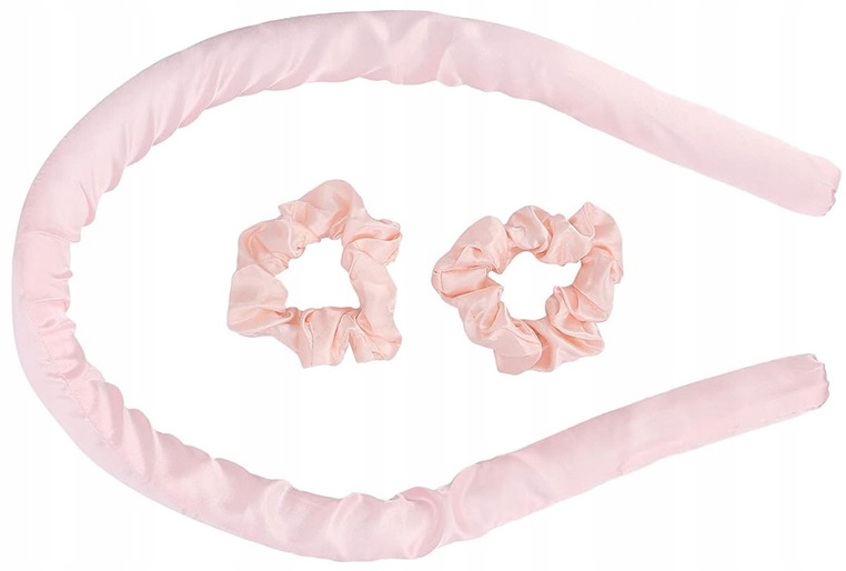 Wałek Do Kręcenia Loków Heatless Curls Scrunchie Do Włosów + Spinka Gumki