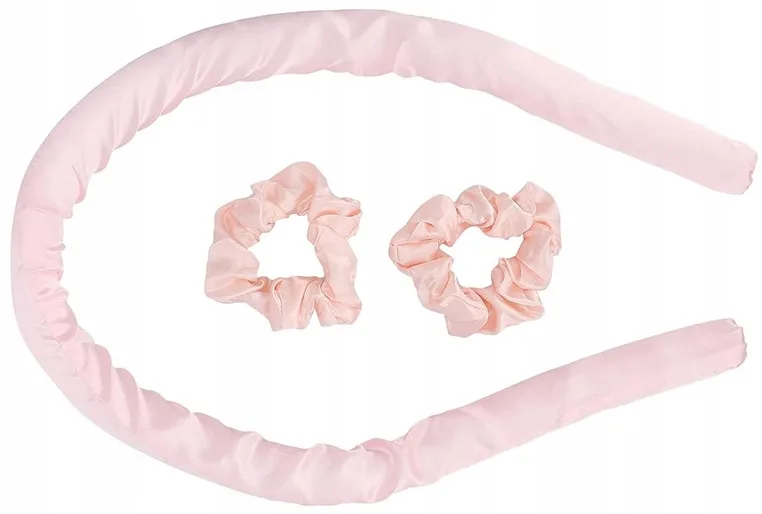 Wałek Do Kręcenia Loków Heatless Curls Scrunchie Do Włosów + Spinka Gumki