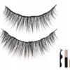 Oryginalne Rzęsy Magnetyczne 7x Długie + Pęseta + 2x Eyeliner + Box Zestaw