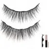 Oryginalne Rzęsy Magnetyczne 7x Długie + Pęseta + 2x Eyeliner + Box Zestaw