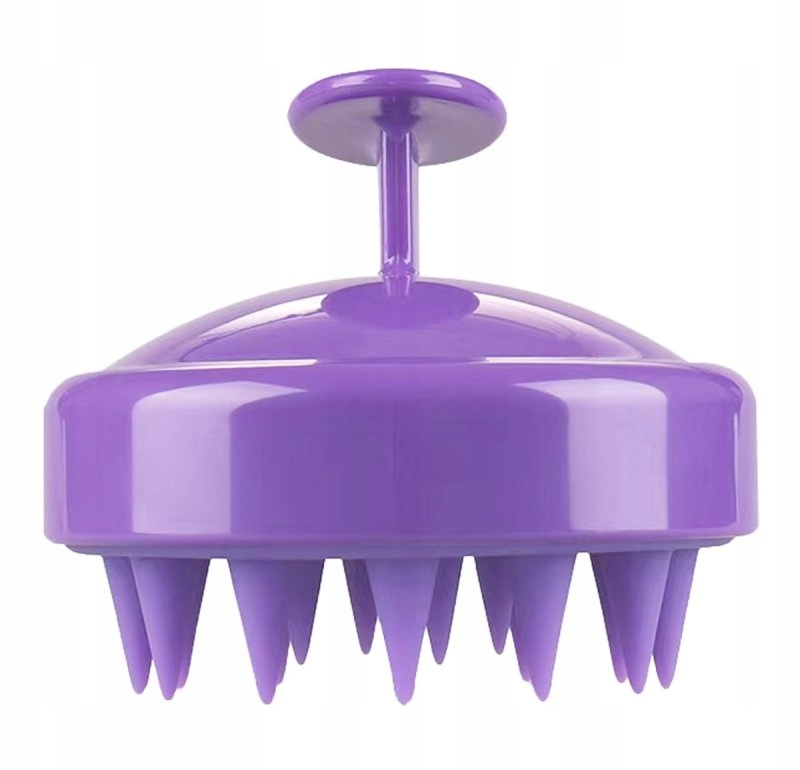 Szczotka Do Masażu Skóry Głowy Mycia Włosów Pielęgnacja Masażer Silikonowy