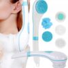 5w1 Szczotka Do Mycia Pleców Ciała Masażer Stóp Kąpiel Końcówki Elektryczna