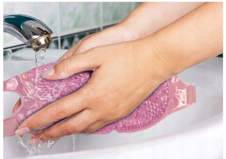 Żelowa Maska Chłodząca Na Twarz Ogrzewająca Relksująca Okład Na Oczy Żel