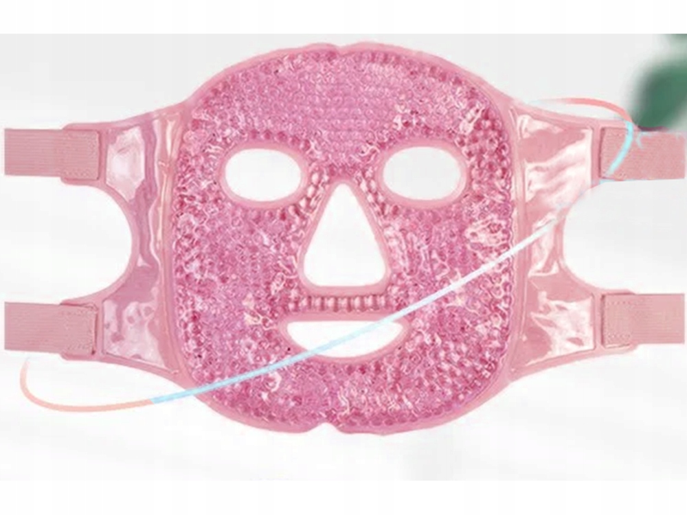 Żelowa Maska Chłodząca Na Twarz Ogrzewająca Relksująca Okład Na Oczy Żel