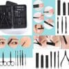 image-8982.jpeg Profesjonalny Zestaw Pedicure Manicure 18 Elementów Do Pielęgnacji Paznokci