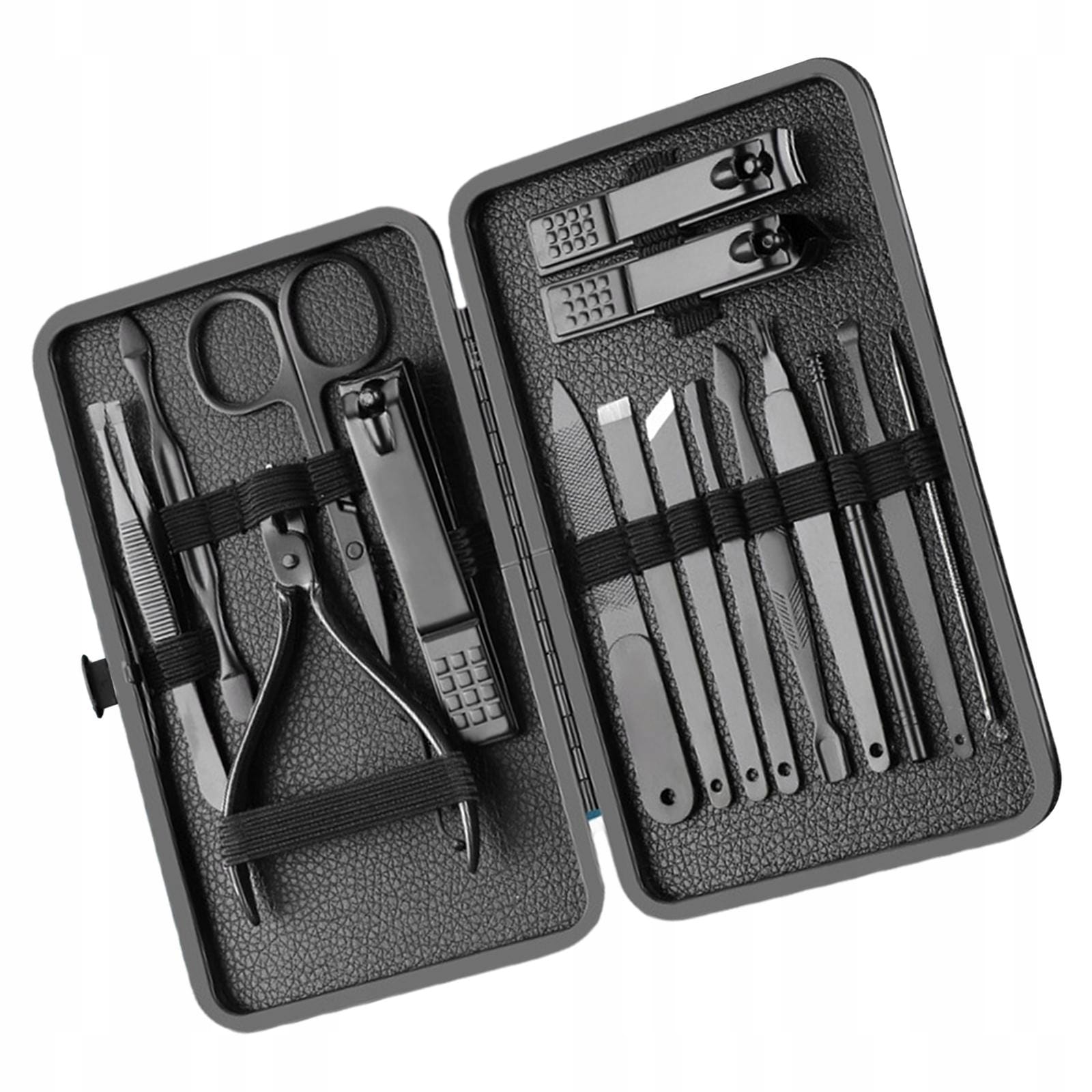 image-8993.jpeg Profesjonalny Zestaw Pedicure Manicure 18 Elementów Do Pielęgnacji Paznokci