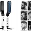 Prostownica Grzebień Do Brody I Włosów Szczotka Jonizująca Ceramiczna 2w1