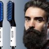 Prostownica Grzebień Do Brody I Włosów Szczotka Jonizująca Ceramiczna 2w1