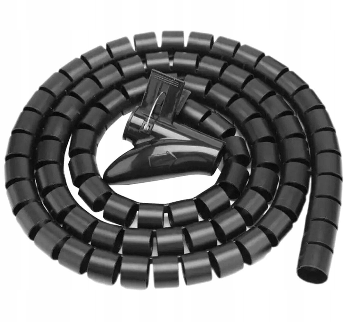 Maskownica Spirala Do Kabli Przewodów Elastyczny Organizer Osłona Oplot