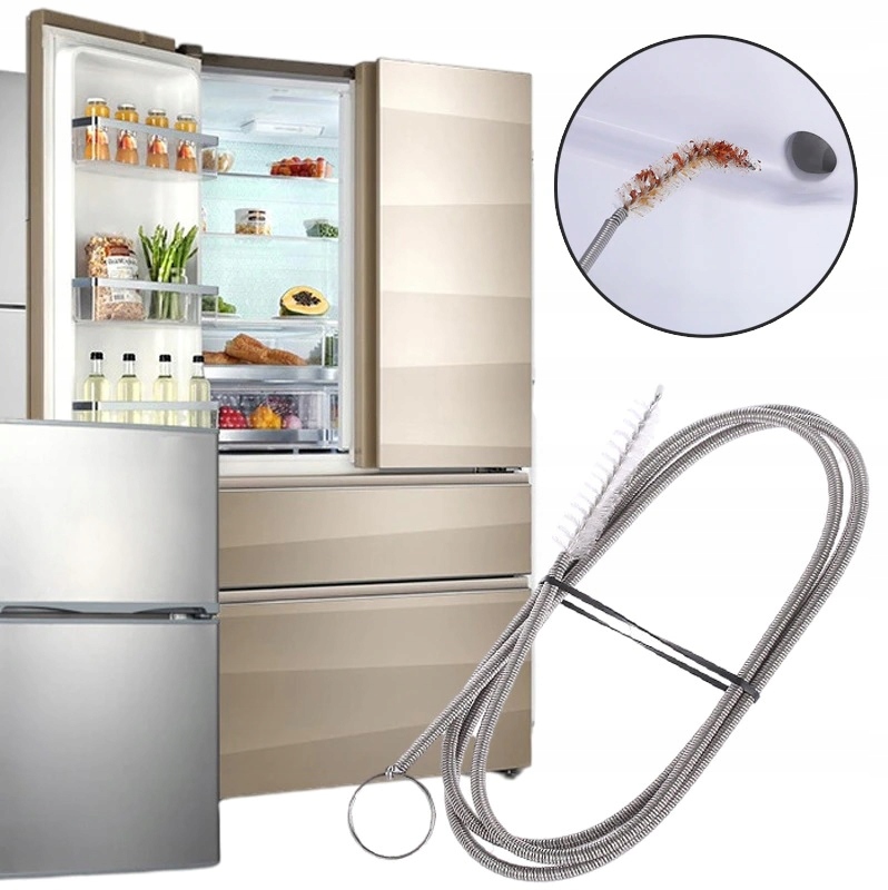 Szczotka Czyścik Spreżynka Wycior Do Czyszczenia Rurek Odpływów Lodówek