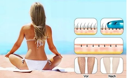 Depilator Bezbolesny Kryształowy Epilator Do Usuwania Włosów Depilacji