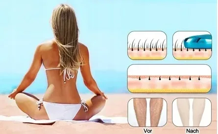 Depilator Bezbolesny Kryształowy Epilator Do Usuwania Włosów Depilacji