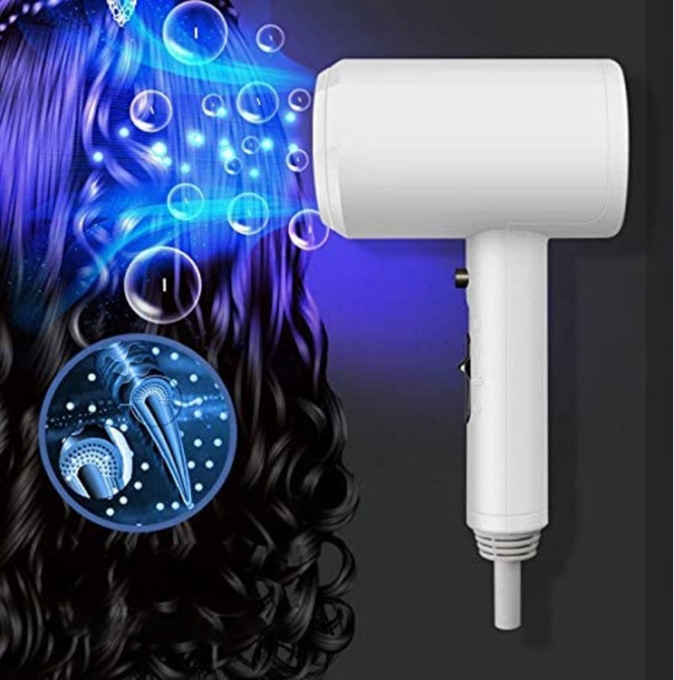 Suszarka Do Włosów Basenowa Hotelowa Naścienna Biała 1200W Uchwyt Prędkość