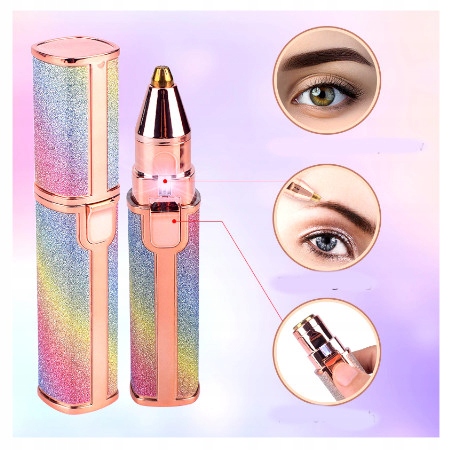 Elektryczny Depilator Trymer Do Brwi Twarzy Usb