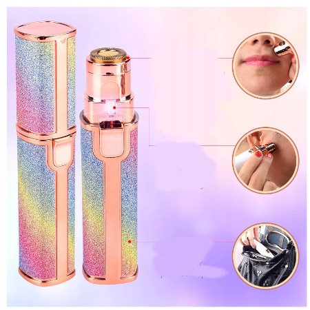 Elektryczny Depilator Trymer Do Brwi Twarzy Usb