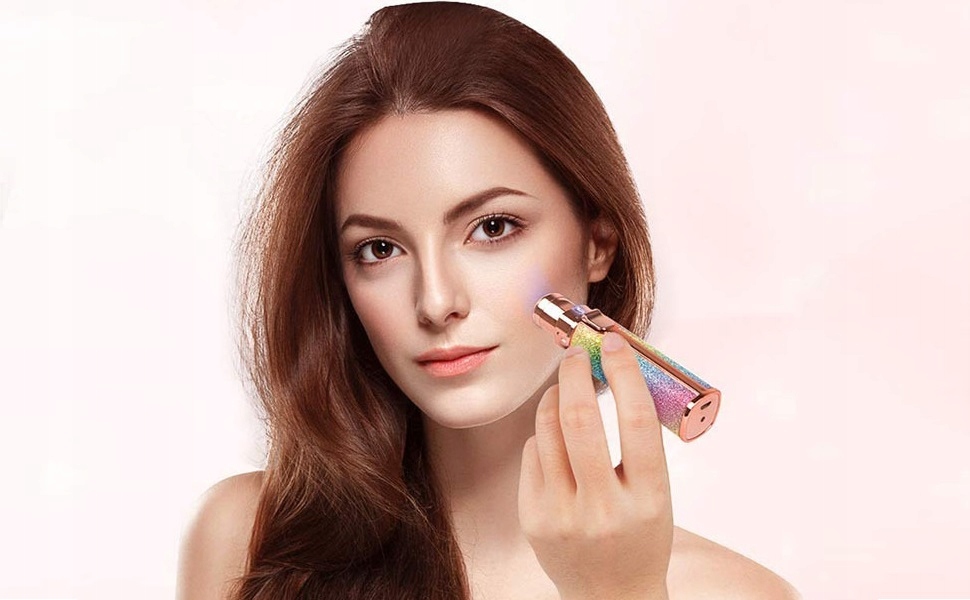 Elektryczny Depilator Trymer Do Brwi Twarzy Usb