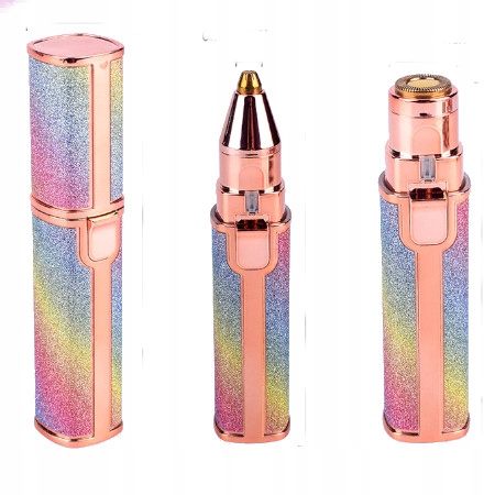 Elektryczny Depilator Trymer Do Brwi Twarzy Usb