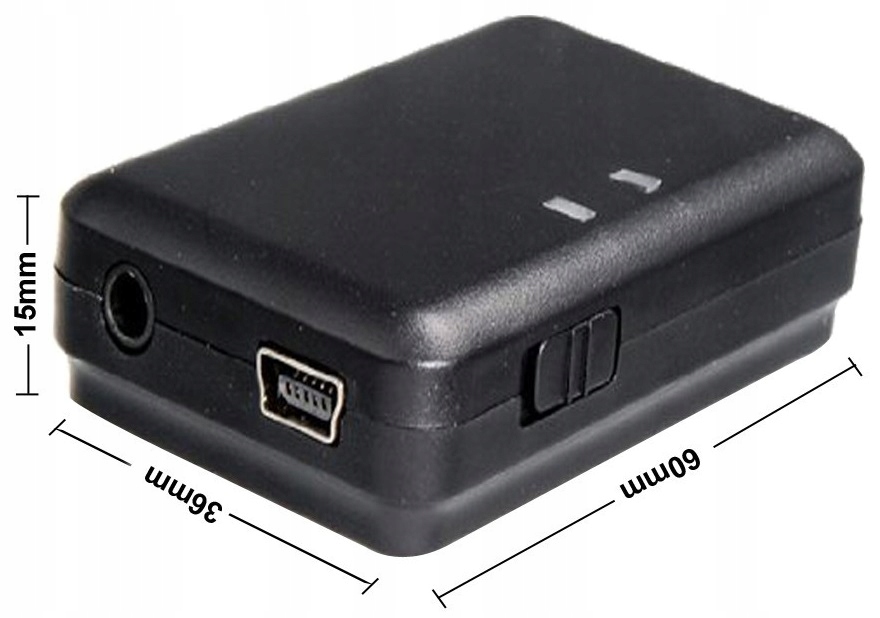 Transmiter Odbiornik Nadajnik Bluetooth 3,5mm Mini Jack Radio Audio Aux Usb