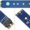 Adapter Przejściówka M.2 NVMe Key M Do PCI-e X1 SSD