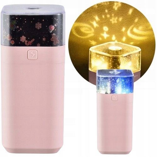 Nawilżacz Powietrza I Projektor Gwiazd 2w1 Dyfuzor Powietrza Aroma
