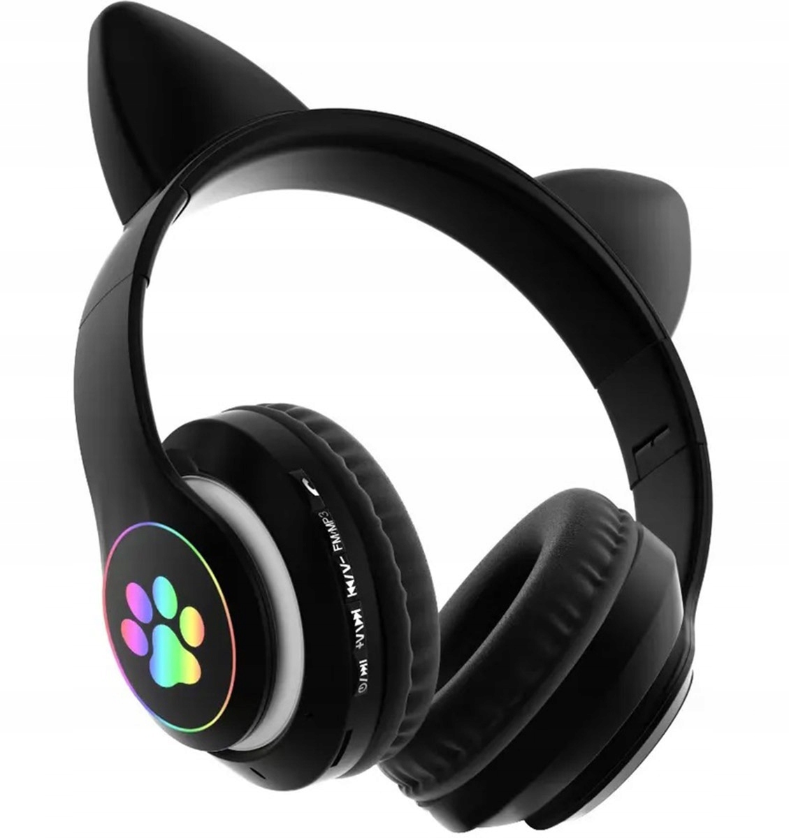 Słuchawki Bezprzewodowe B39 Z Uszami Bluetooth RGB Kocie Uszy Dla Dzieci