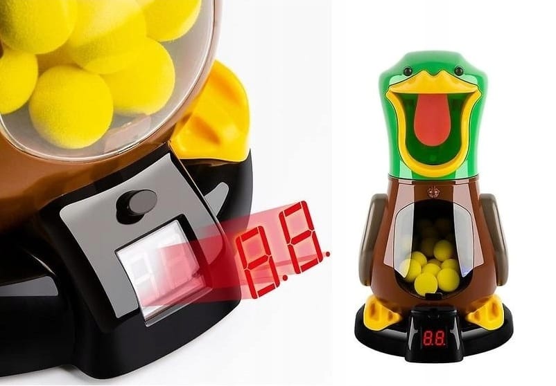 Głodna Kaczka Xl Strzelanie Do Celu Ucieka Świeci 2 Pistolety Zręcznościowa