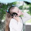Słuchawki Bezprzewodowe B39 Z Uszami Bluetooth RGB Kocie Uszy Dla Dzieci