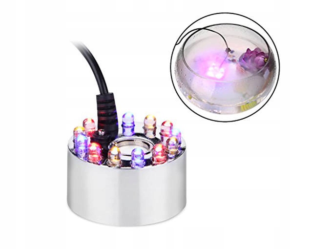 Parownik Generator Mgły Jonizator Powietrza Nawilżacz + Zasilacz Komplet