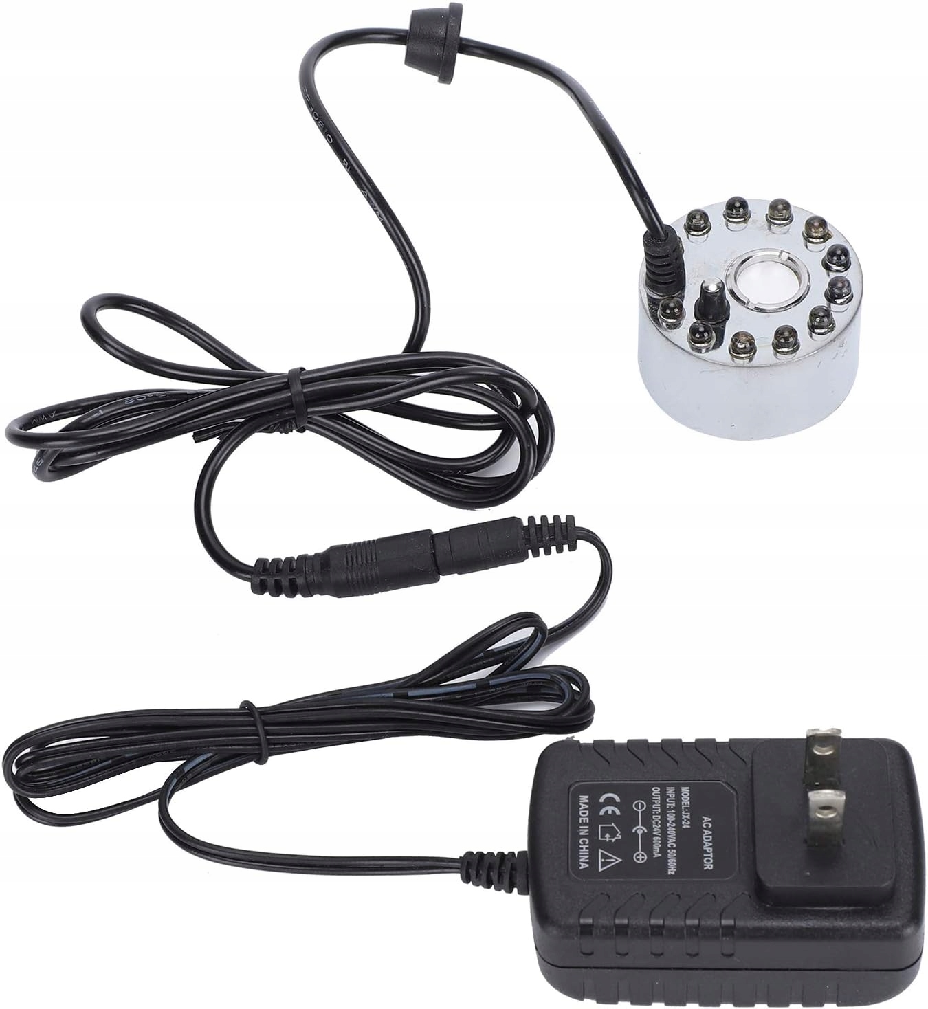 Parownik Generator Mgły Jonizator Powietrza Nawilżacz + Zasilacz Komplet