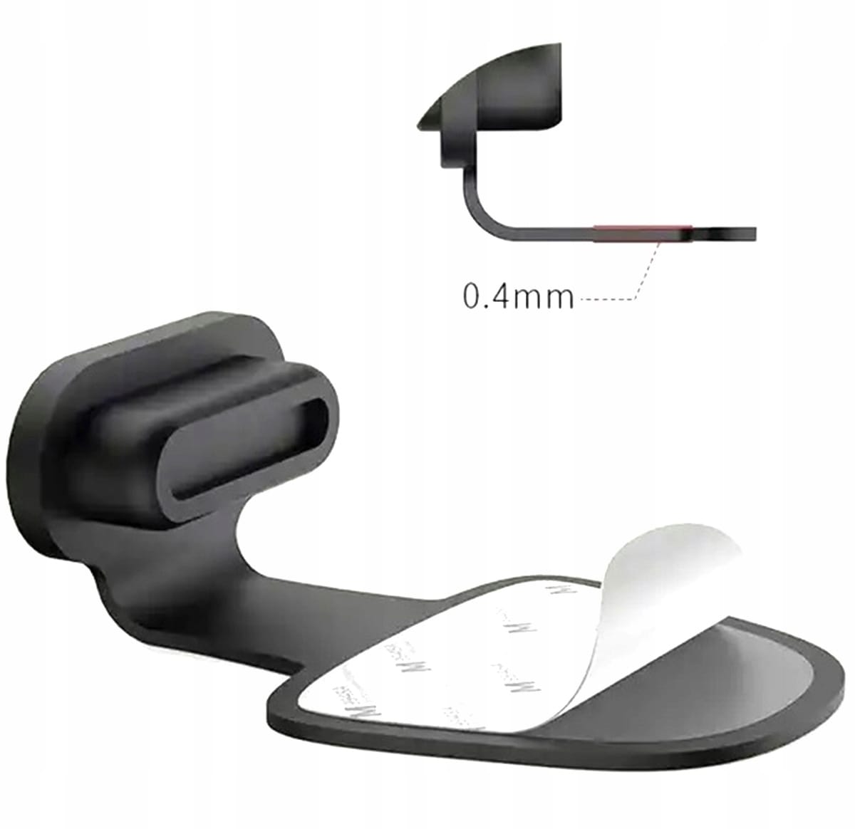 Zaślepka Gniazda Ładowania Przeciw Kurzowi USB-C Zatyczka Typ-C