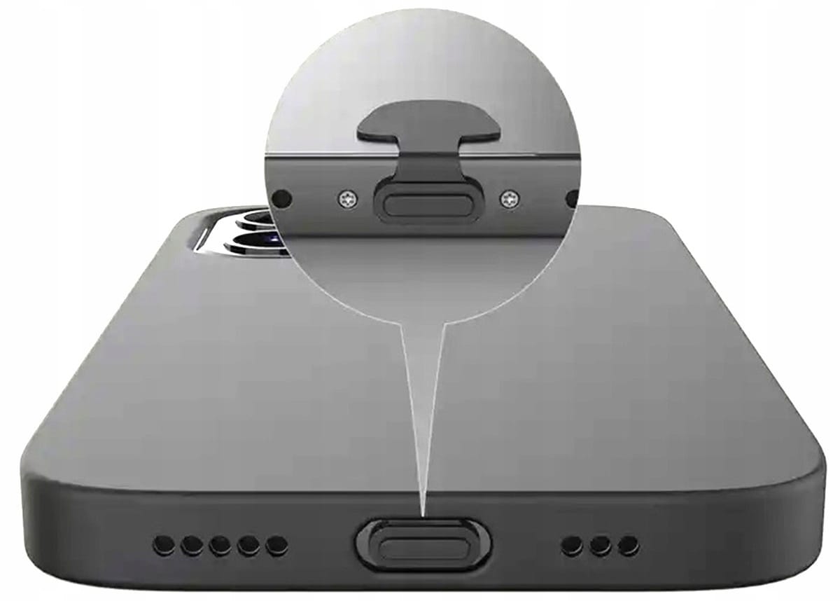 Zaślepka Gniazda Ładowania Przeciw Kurzowi USB-C Zatyczka Typ-C