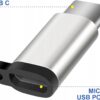 Adapter Przejściówka Micro USB Do USB-C Typ-C