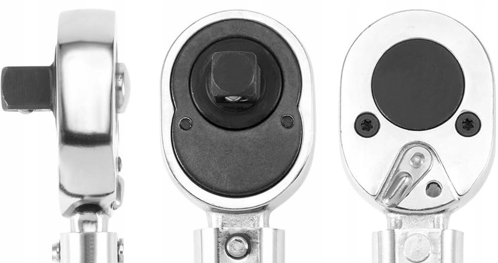 Klucz Dynamometryczny 1/2'' Zestaw 40-210nm W Walizce + 3 Nakładki 17-19-21